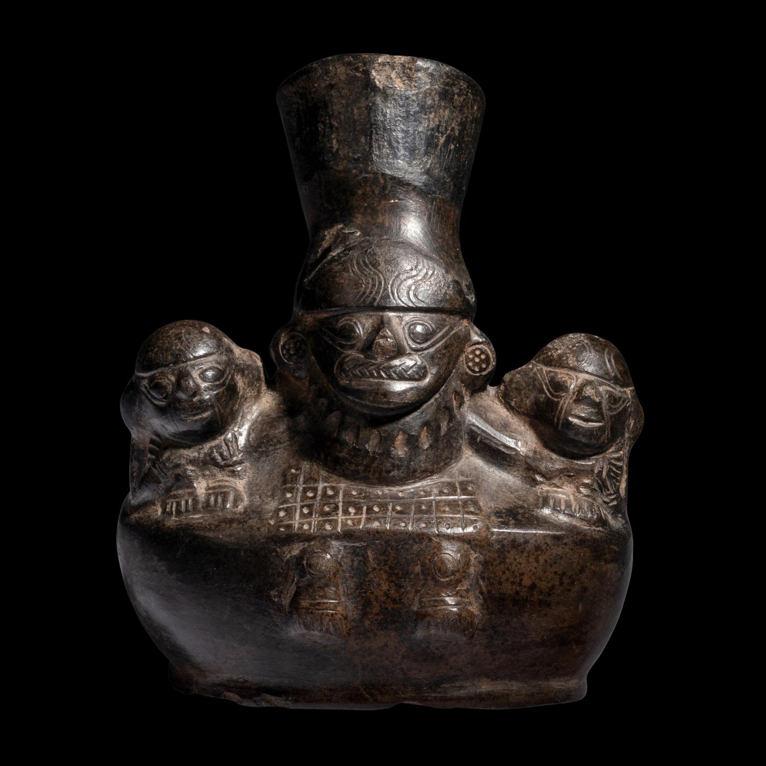 A Chimu Blackware Vessel