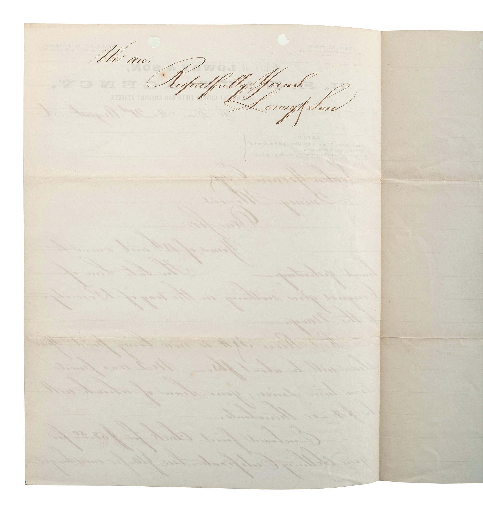 [SLAVERY & ABOLITION] -- [COCKRAN, Francis S. (1814-1886)]. Archive of letters to Maryland abolitionist and Underground Railroad supporter, comprising:
