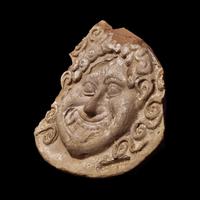 A Greek Terracotta Antefix