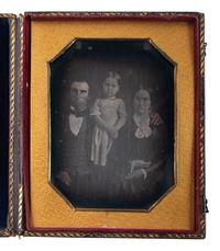 [EARLY PHOTOGRAPHY]. 23 cased images, incl. daguerreotype, ambrotype, and tintype portraits