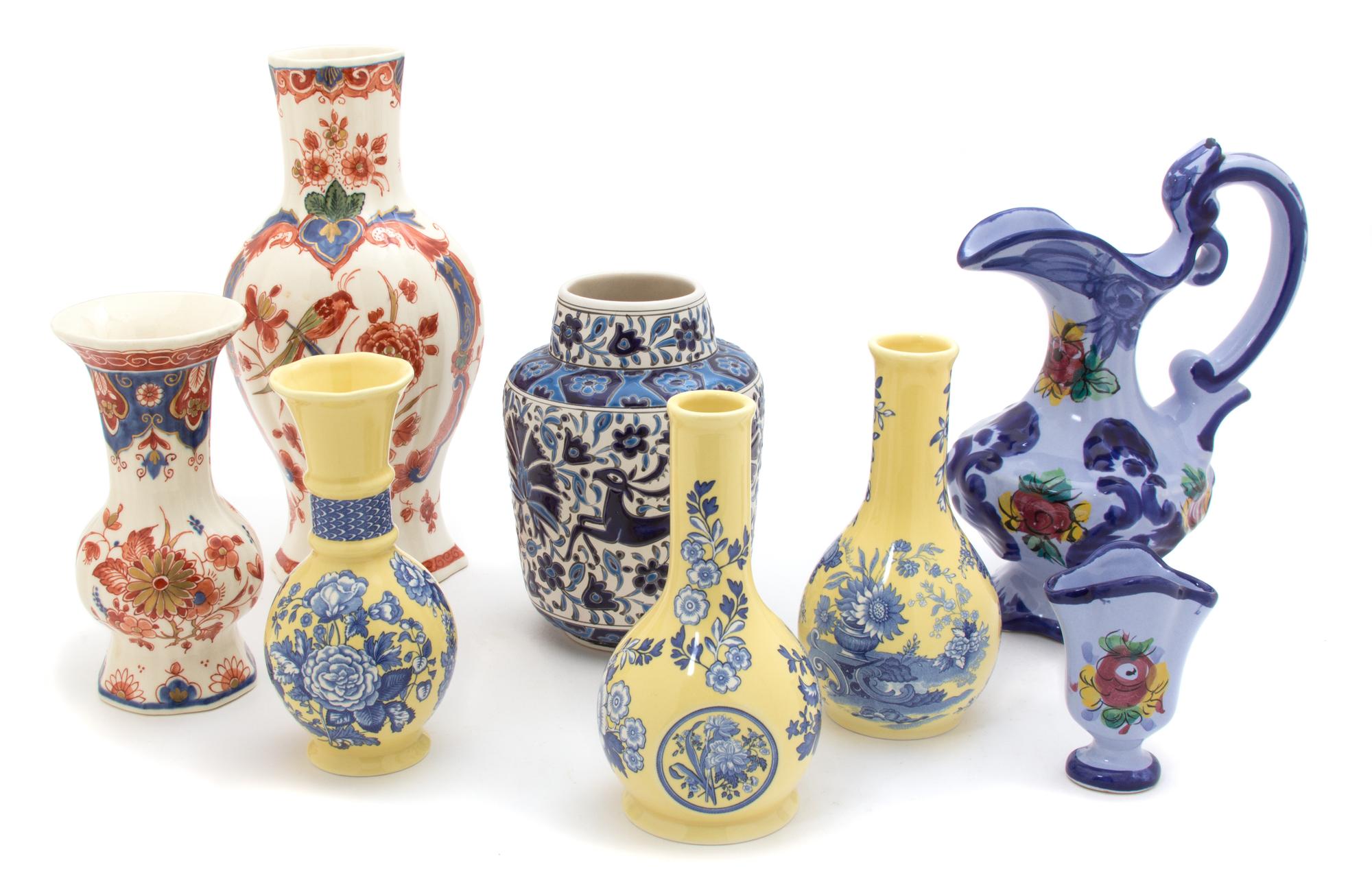 A Group of Painted Pottery