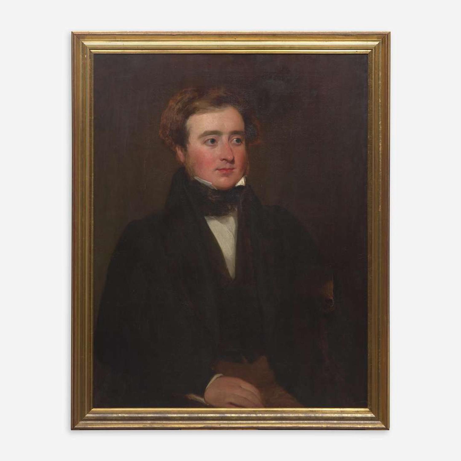 Anglo-American School (Early 19th Century) Portrait of a Gentleman, Bust-Length