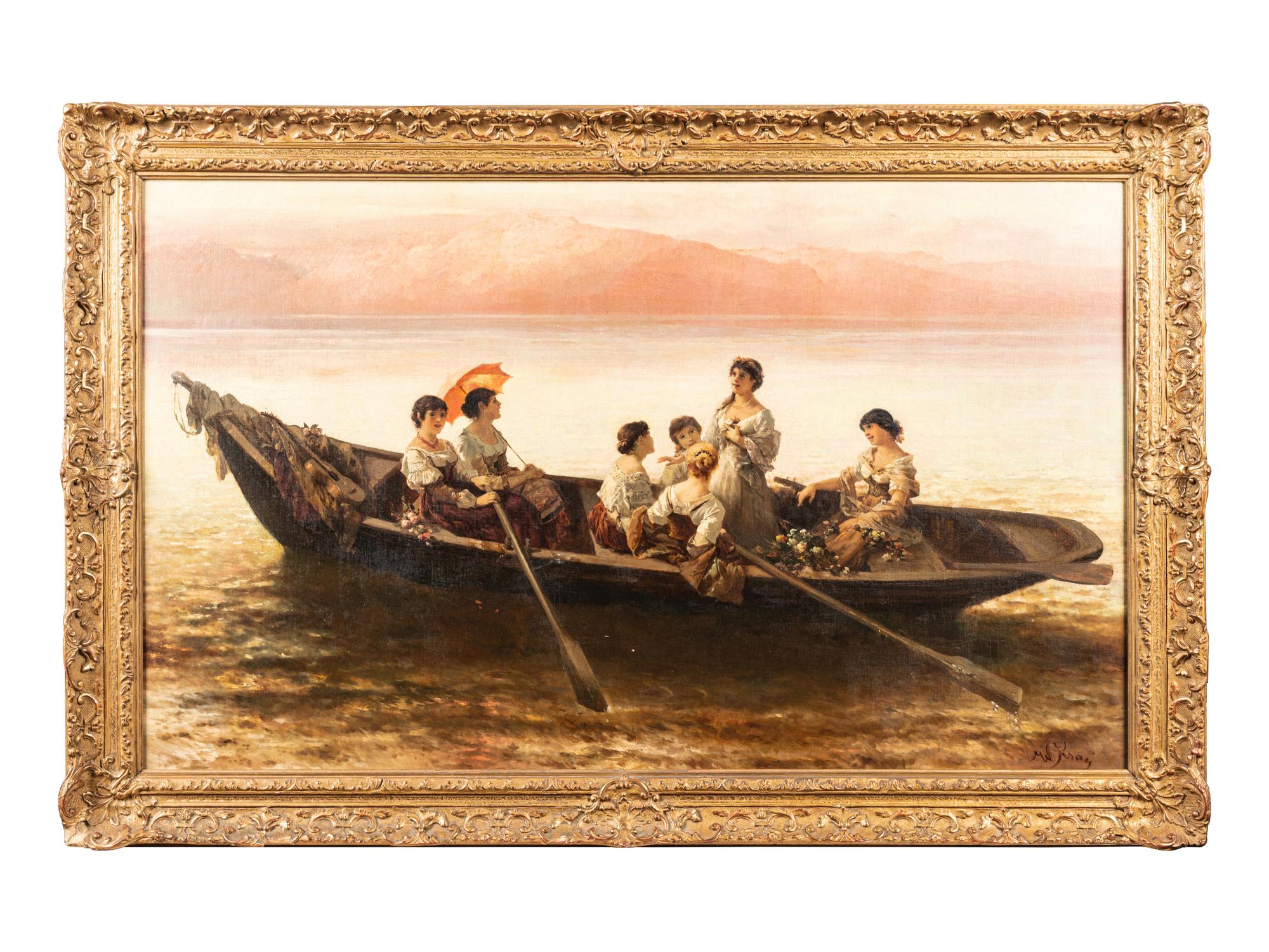 Ladies on a Boat
