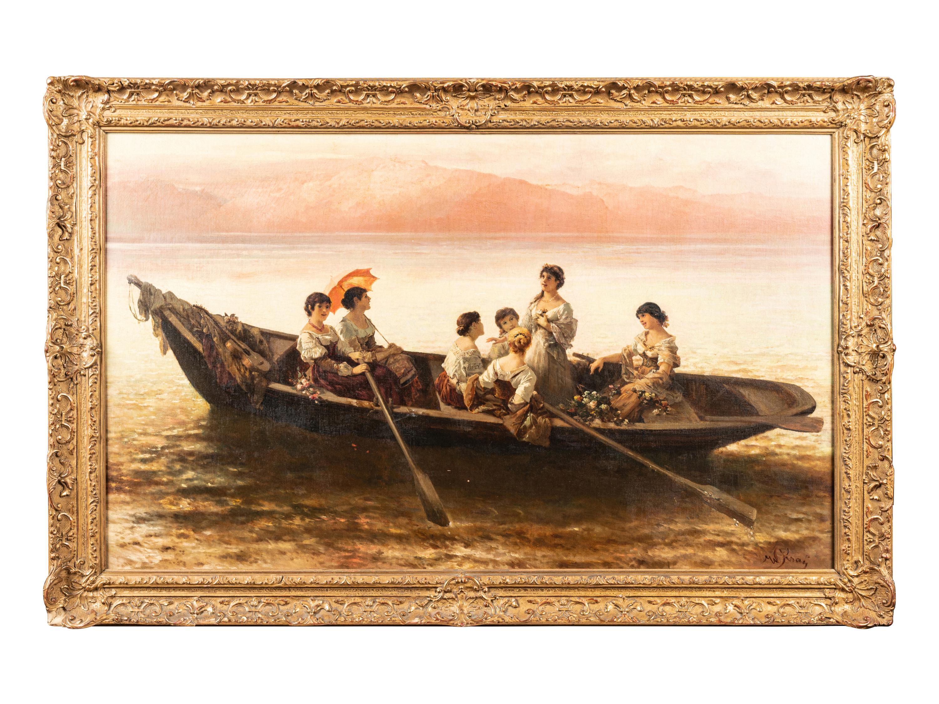 Ladies on a Boat