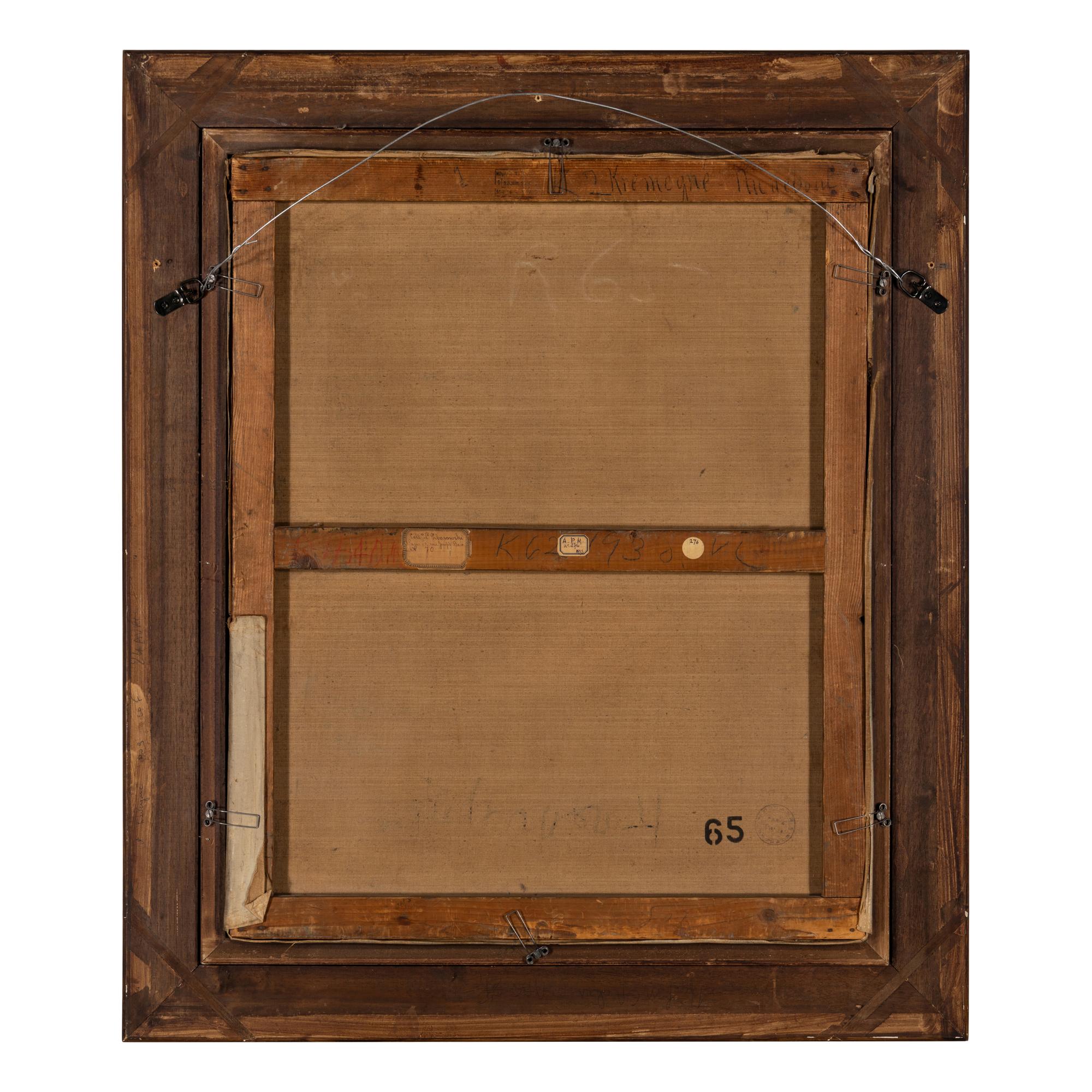 Pinchus Krémègne (Belarusian/French, 1890–1981) — Nu de dos