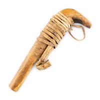 Plains Hide Scraper, with Tallies and Quilled Decoration