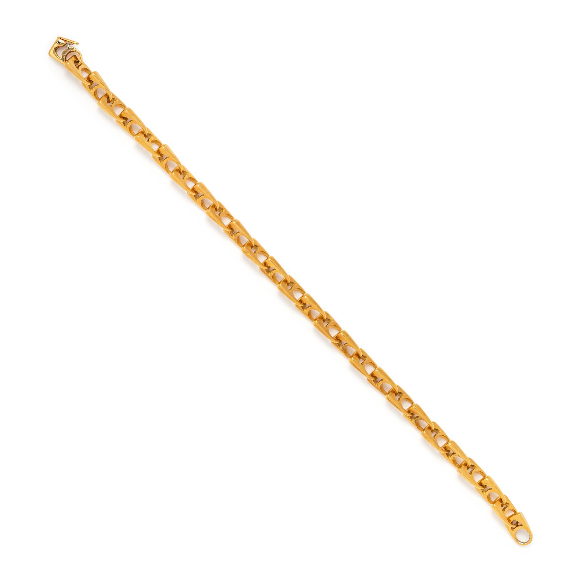 YELLOW GOLD BRACELET