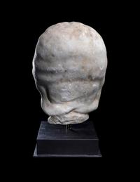 A Roman Marble Portrait Head of the Empress Sallustia Orbiana