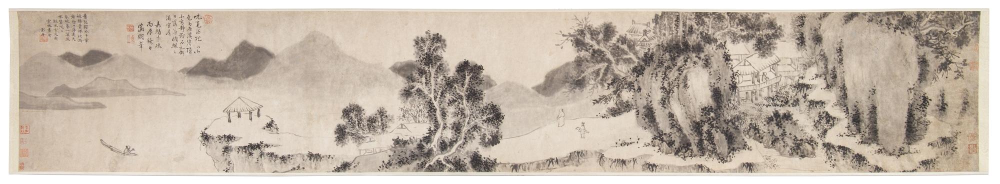 Attributed to Wen Zhengming, (1470-1559), Landscape