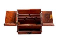 A Victorian Mahogany Letter Box