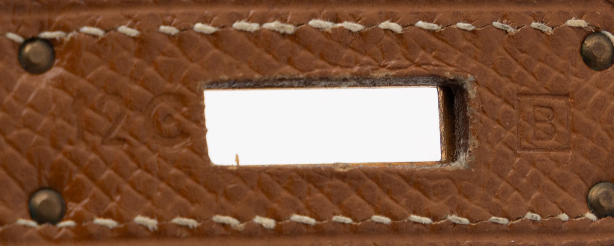 Hermès, Kelly 35 in Gold Epsom