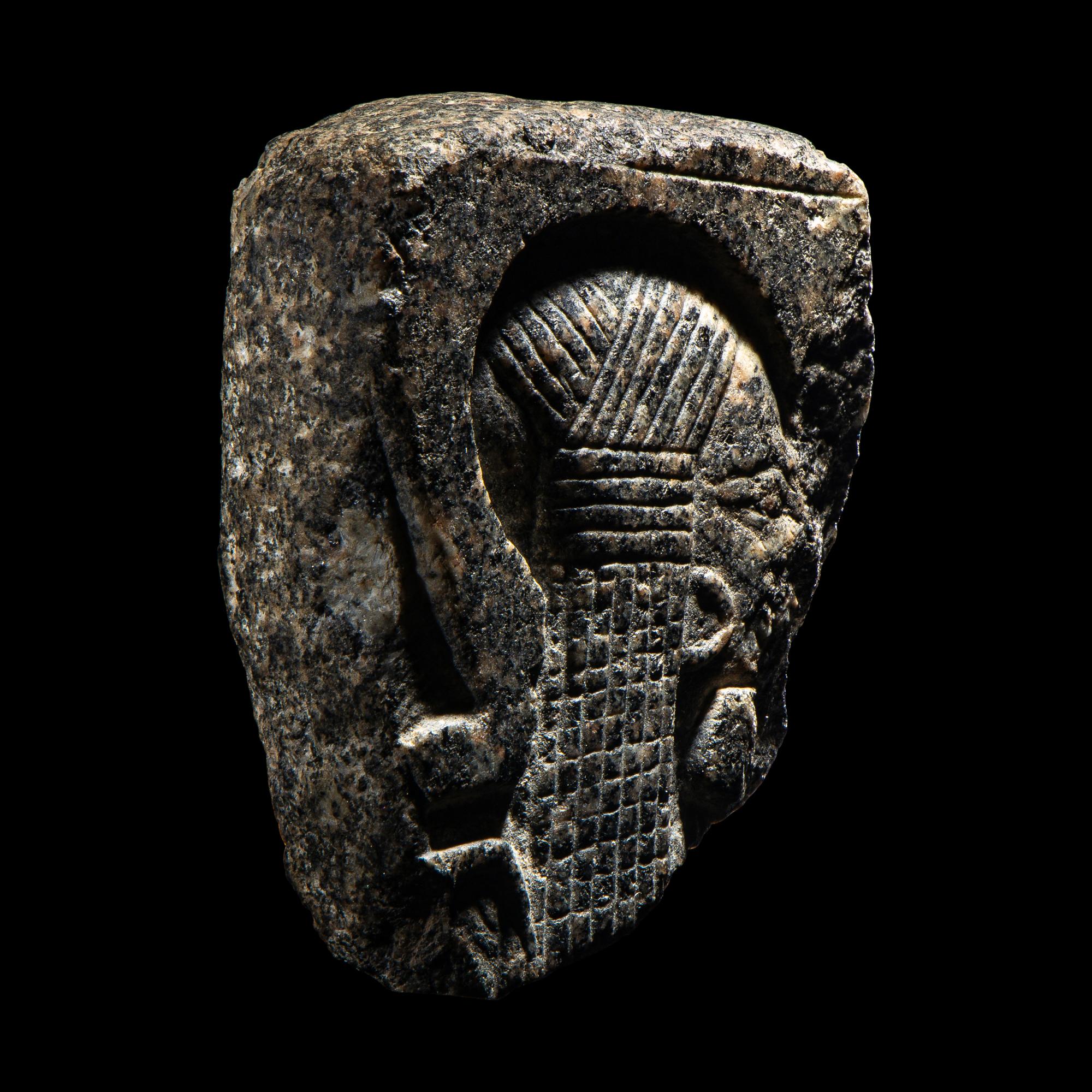 An Egyptian Granodiorite Relief Fragment