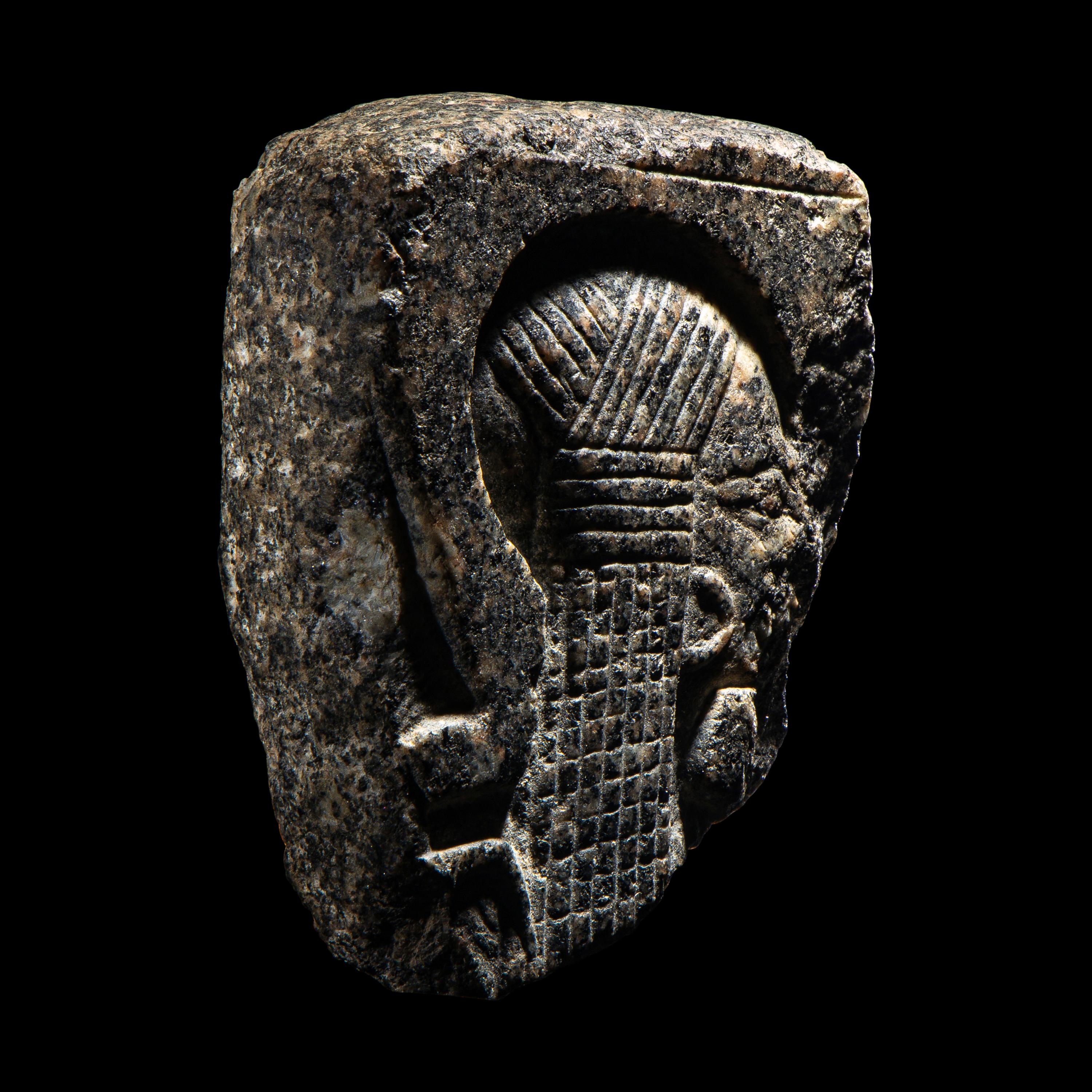An Egyptian Granodiorite Relief Fragment