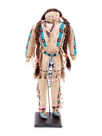 Dakota / Nakota Beaded Hide Male Doll