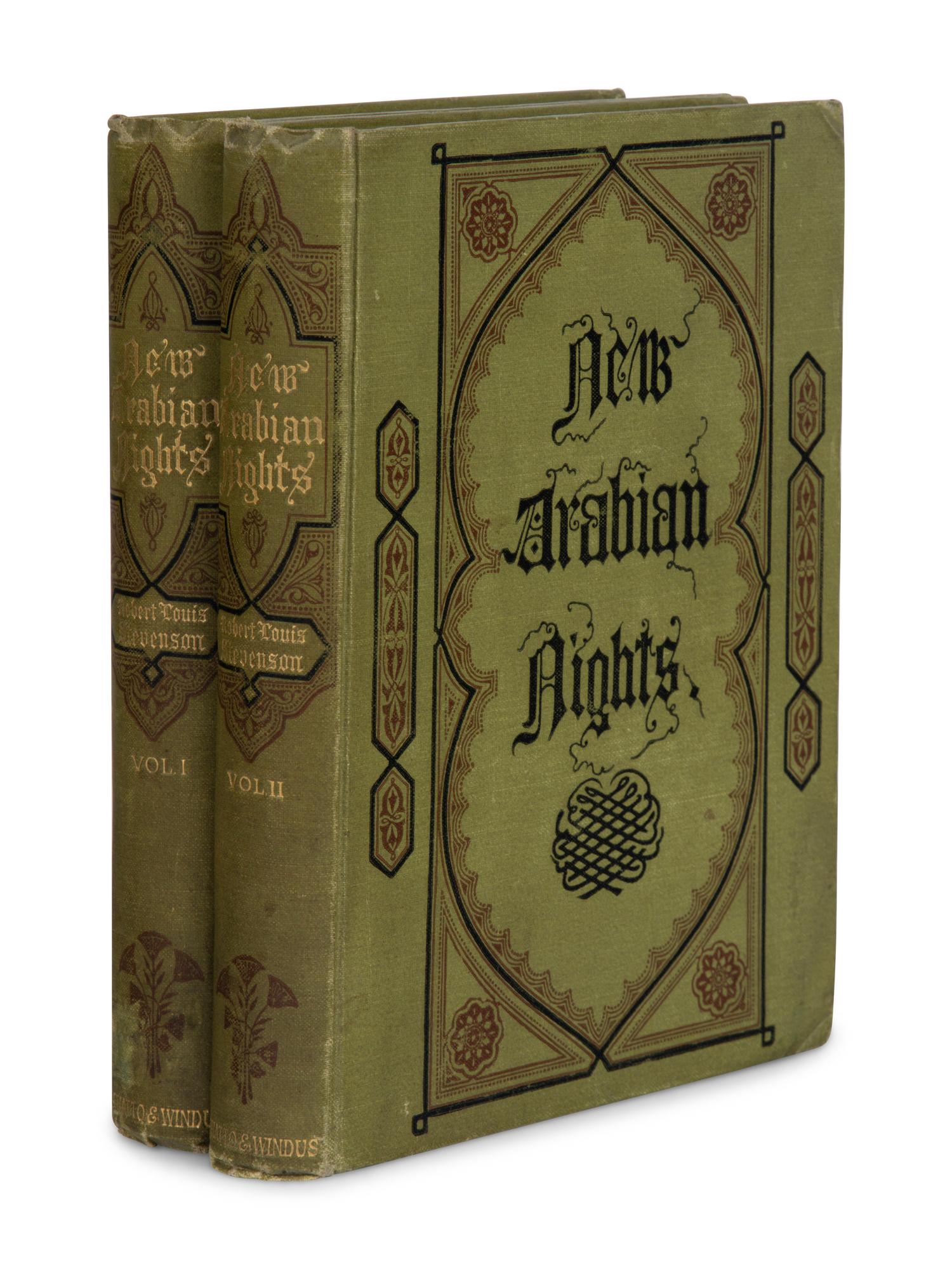 STEVENSON, Robert Louis (1850-1894). New Arabian Nights . London: Chatto & Windus, 1882.