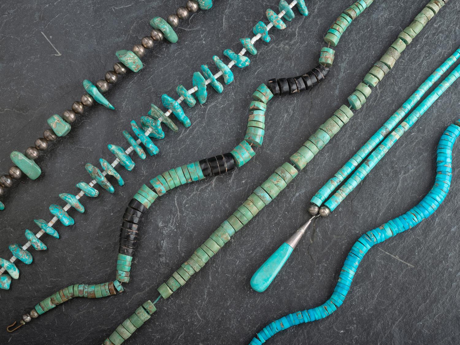 Pueblo and Southwestern-style Turquoise Necklaces