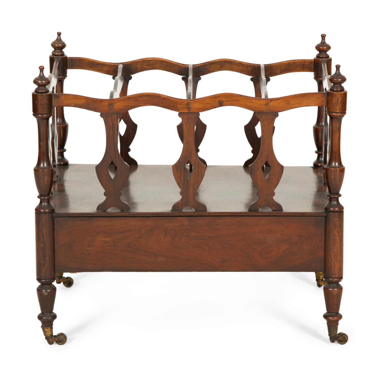 A Regency Rosewood Canterbury