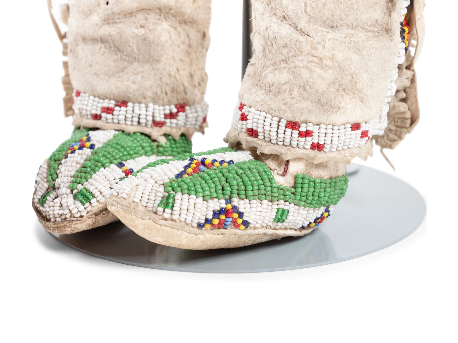 A Family of Sioux Dolls
