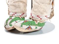 A Family of Sioux Dolls