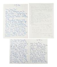 [WWII]. Aviator and flying ace's signatures, incl. Col. Gregory "Pappy" Boyington, MOH and POW.
