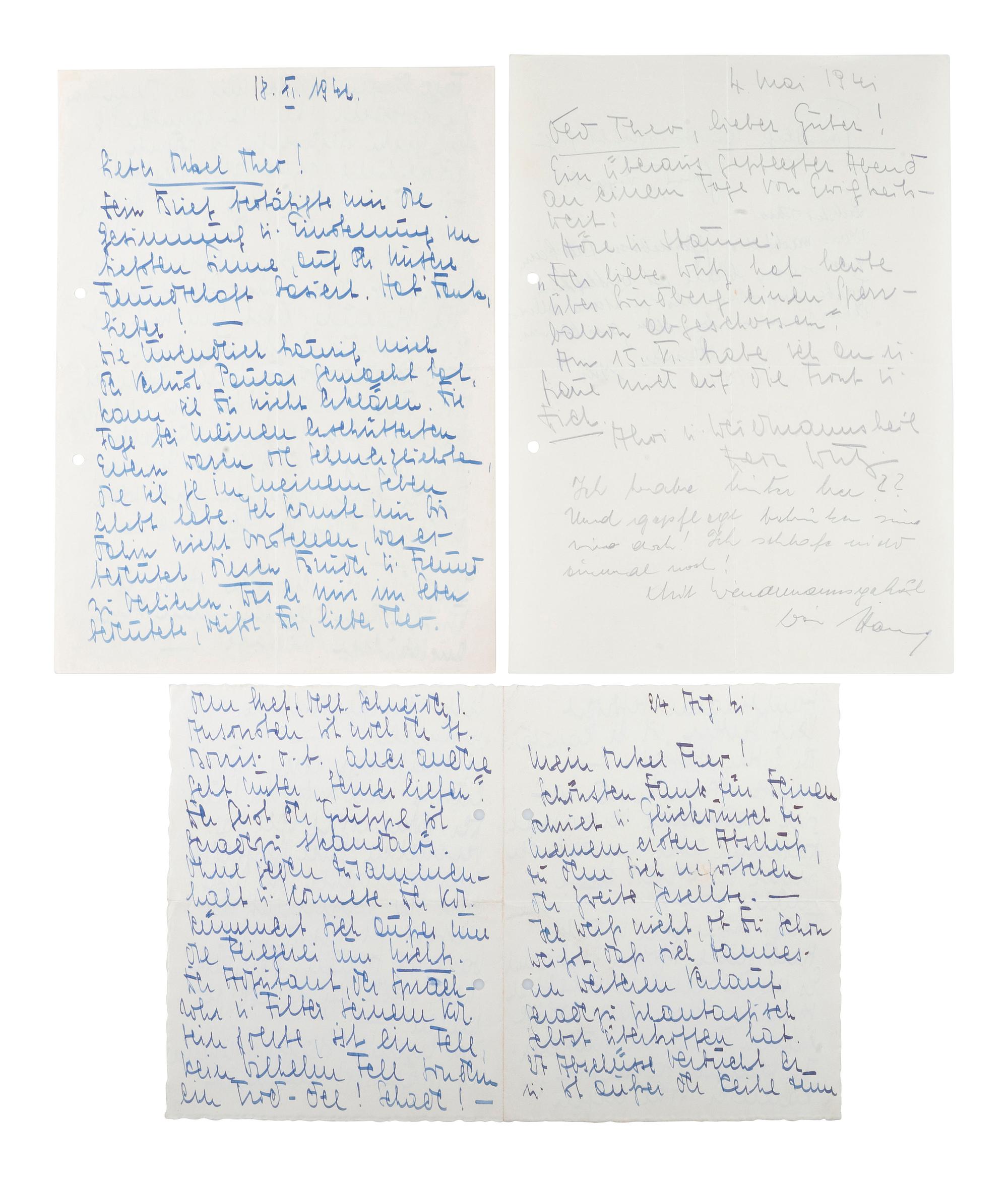 [WWII]. Aviator and flying ace's signatures, incl. Col. Gregory "Pappy" Boyington, MOH and POW.