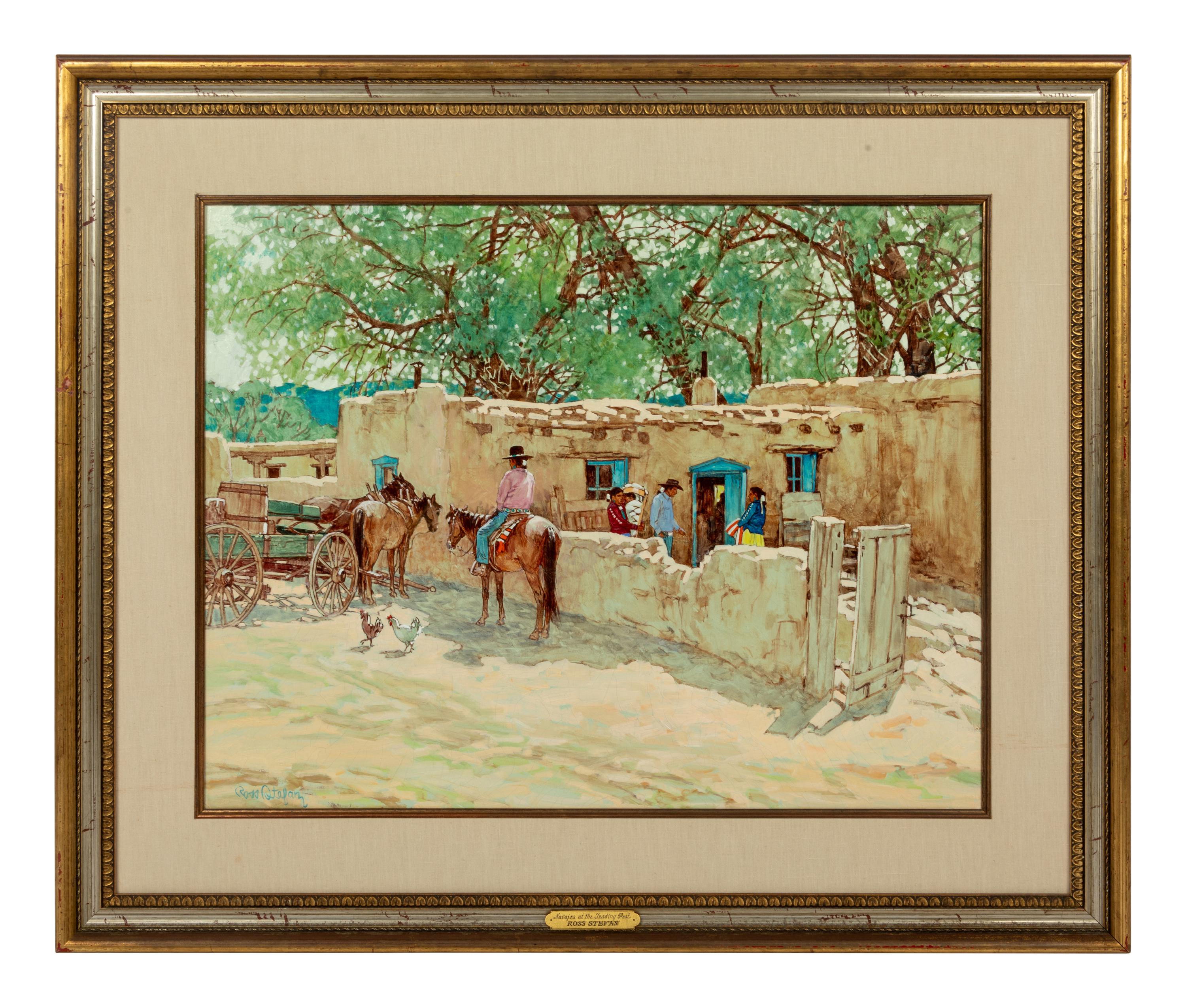 Navajos at the Trading Post