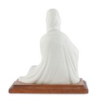 A Chinese Iron Red Decorated Porcelain Figure of Guanyin