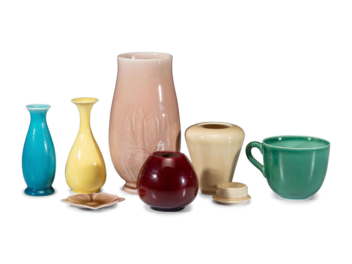 Seven Rookwood Pottery Articles