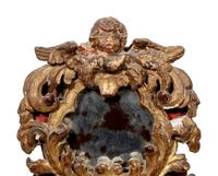 A Continental Giltwood Table Mirror