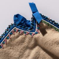 Cree Beaded Wool Leggings