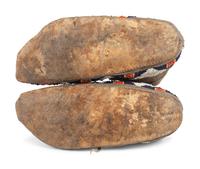 Sioux Beaded Hide Moccasins