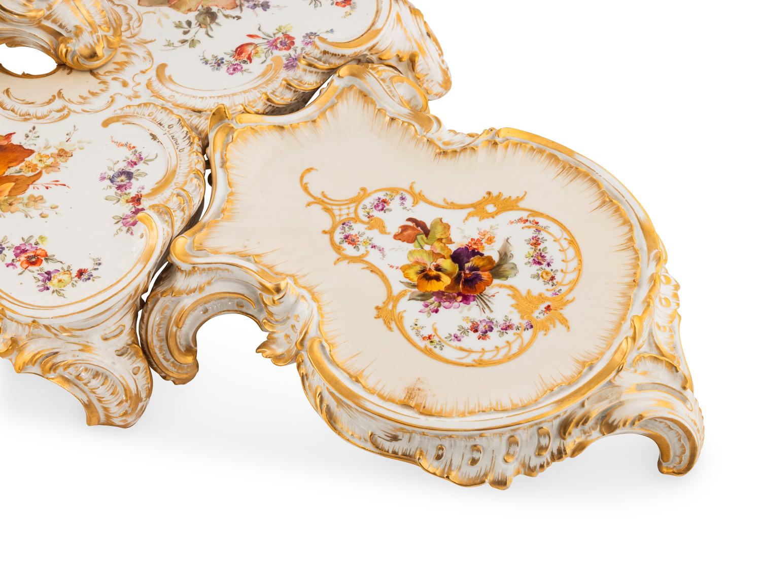 A Berlin (K.P.M.) Porcelain Table Centerpiece