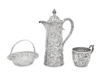Three American Silver Table Articles