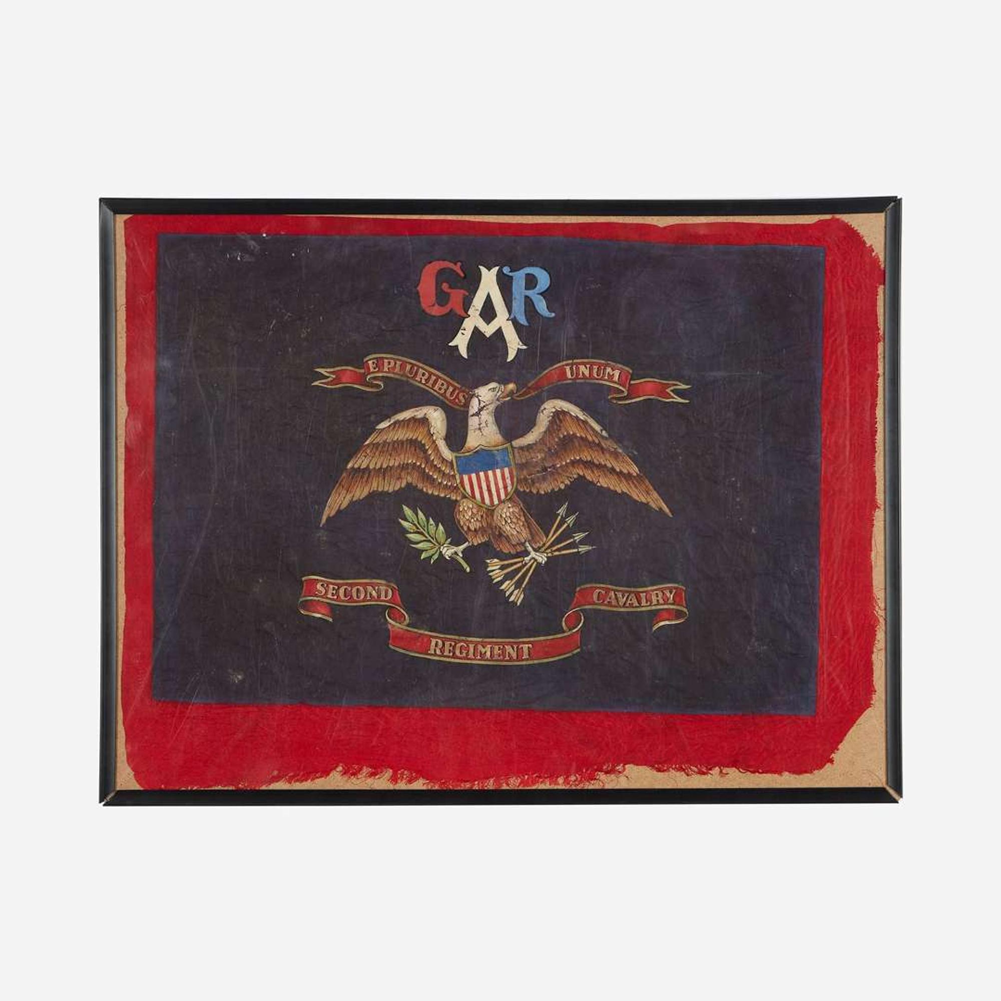 A Second Regiment Cavalry Standard circa 1880