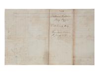 [ENSLAVEMENT & ABOLITION]. 2 estate documents listing enslaved persons, each with name and age included. Bourbon County, KY, 1833, 1854.
