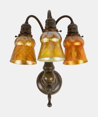 Pair of Three-Light Sconces