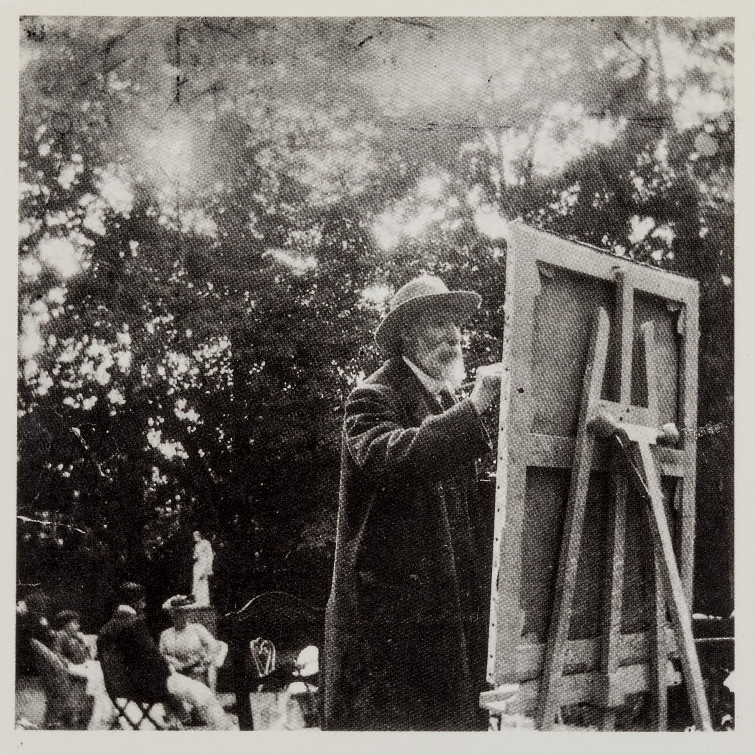RENOIR, Pierre Auguste (1841-1919). Autograph note signed ("Renoir"), to "my dear friend." N.p., n.d.