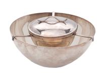 A Danish Silverplate Caviar Bowl — Jørgen Th. Steffensen - Randers, Fourth Quarter 20th Century