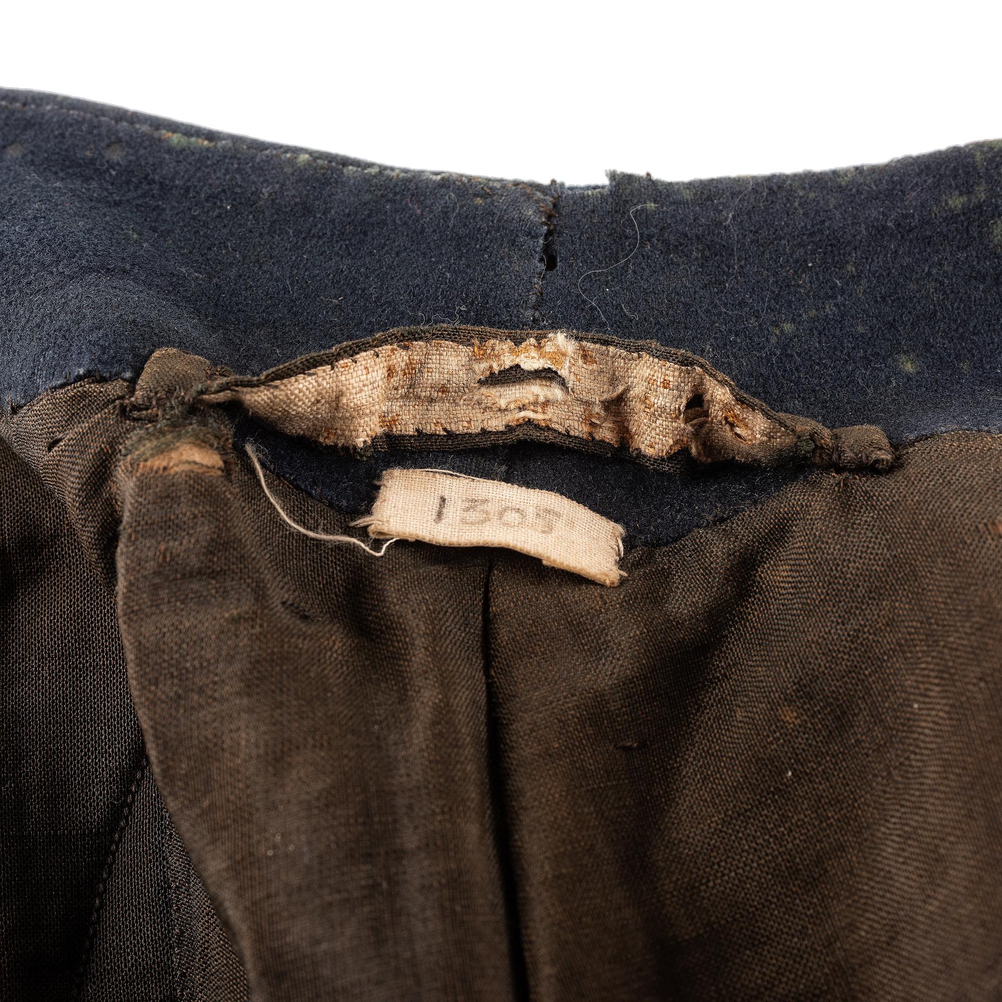 [CIVIL WAR]. Union Infantry frock coat identified to Captain W.H. Shuman, Co. I, 178th Pennsylvania regiment.