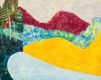 Sally Michel, (American, 1902–2003), Landscape, 1988