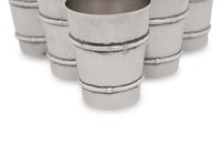 A Set of Six American Silver Cups