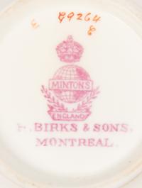 A Mintons Porcelain Dinner Service