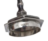 A Victorian Silver Inkstand