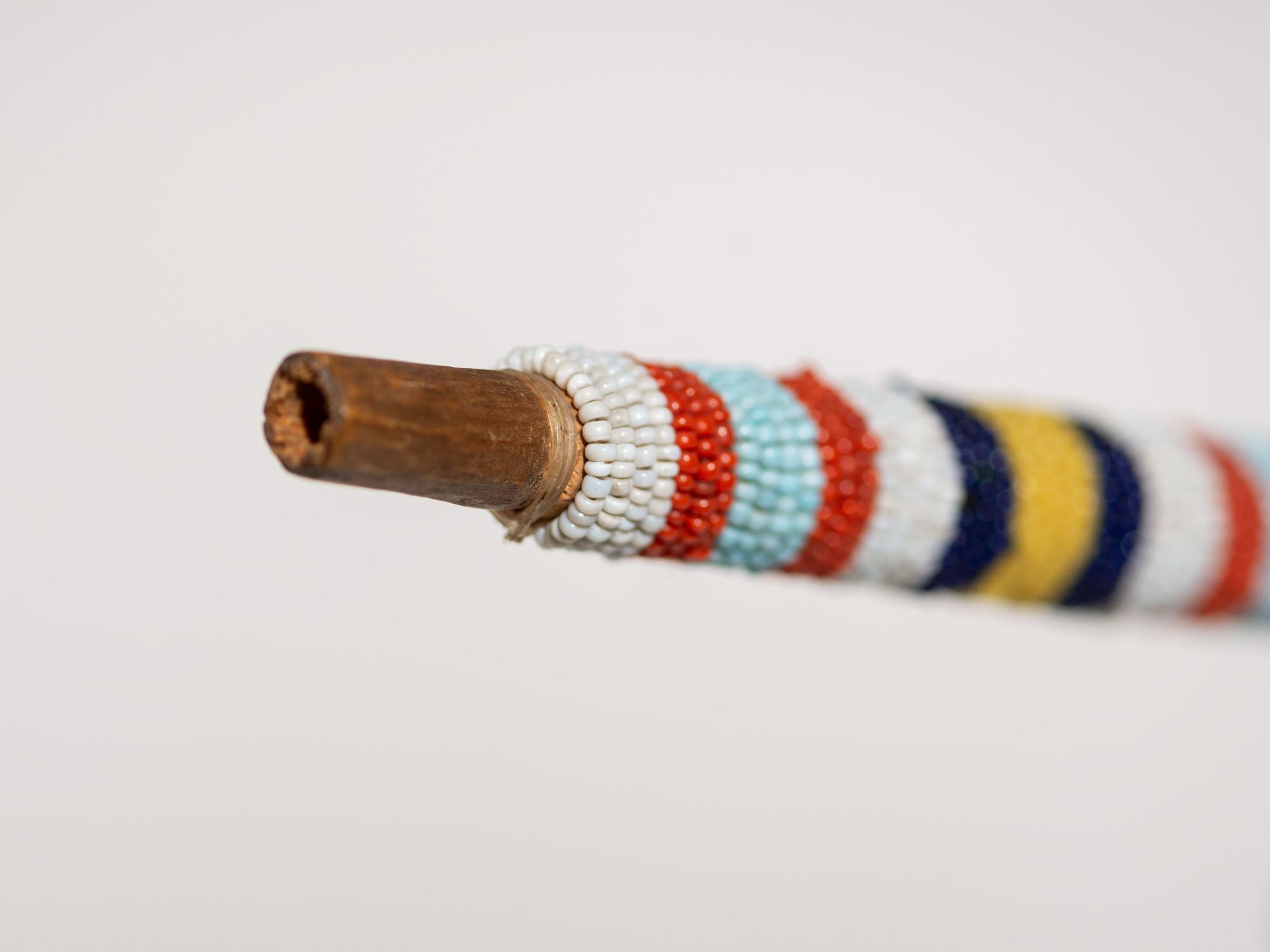Micmac Pipe with Beaded Stem