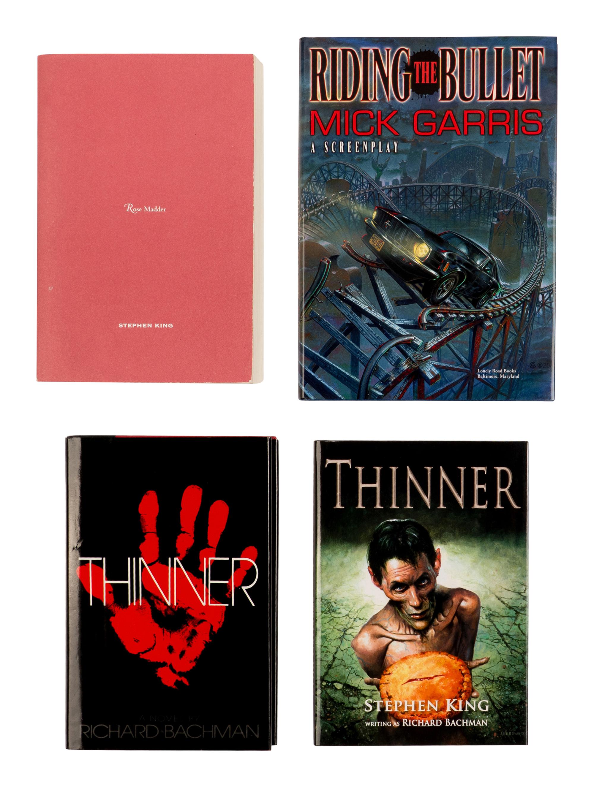 KING, Stephen (b. 1947). A group of 4 titles, comprising: