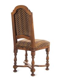 A Set of Six William and Mary Style Dining Chairs