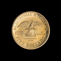A United States 1989 Congressional Bicentennial $5 Gold Proof