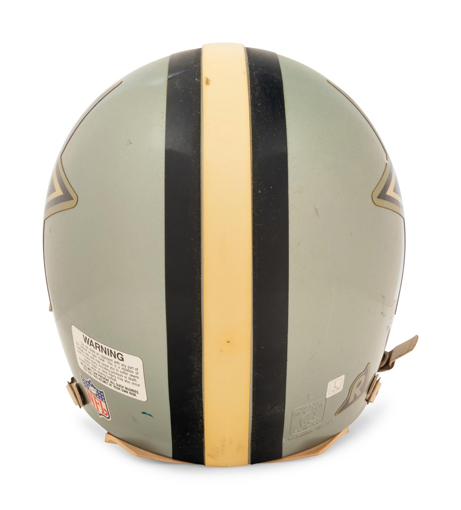 A Riddell Dallas Cowboys Helmet Formerly Displayed at Mike Ditka’s Restaurant.