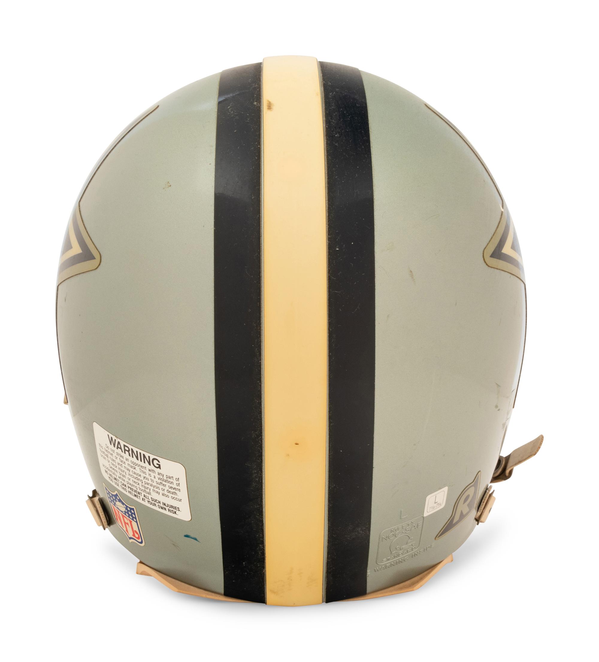 A Riddell Dallas Cowboys Helmet Formerly Displayed at Mike Ditka’s Restaurant.