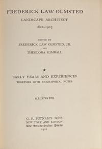 [Gardening] Olmsted, Frederick Law. Forty Years of Landscape Architecture...